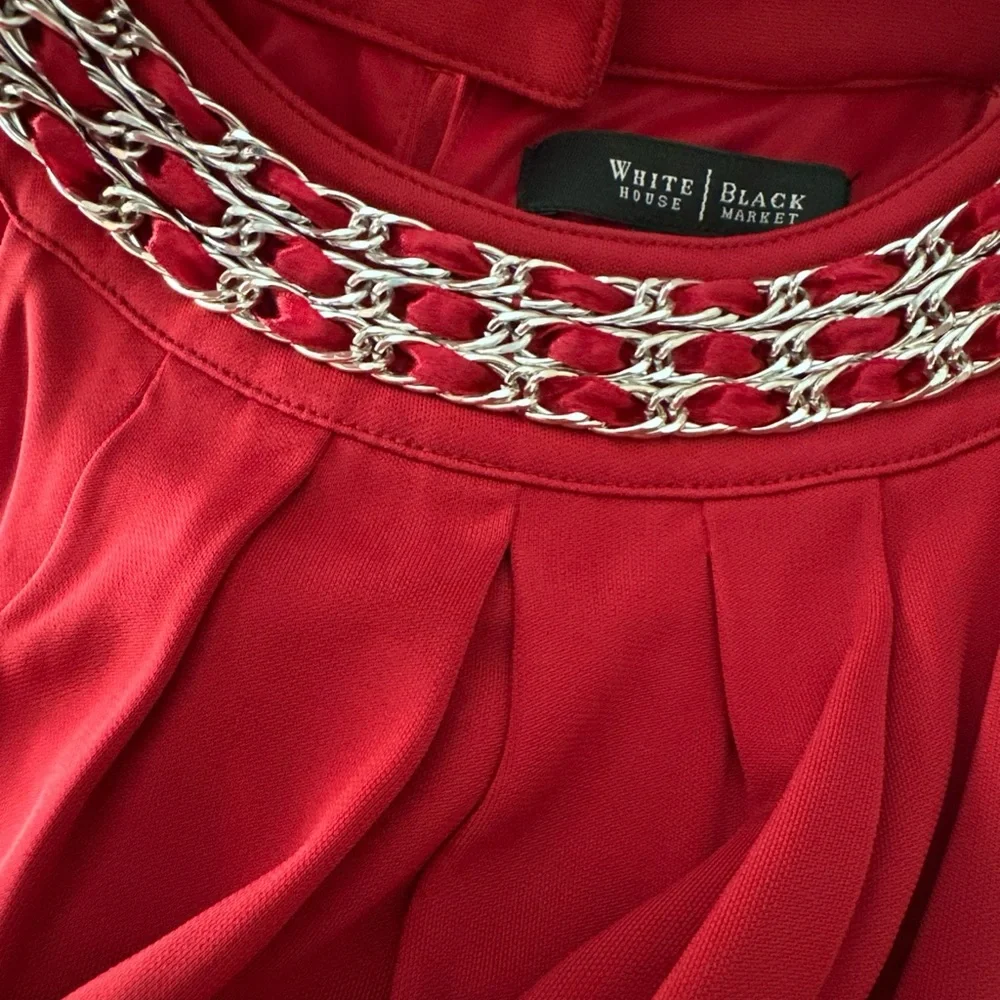 Elegant NWT White House black market dress, small - Picture 3 of 3